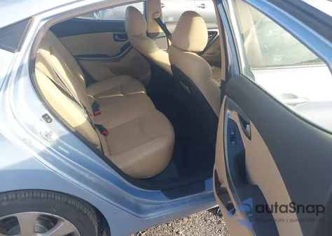 2012 Hyundai Elantra Limited (Ulsan Plant) z USA, uszkodzony, nr VIN KMHDH4AE2CU439172